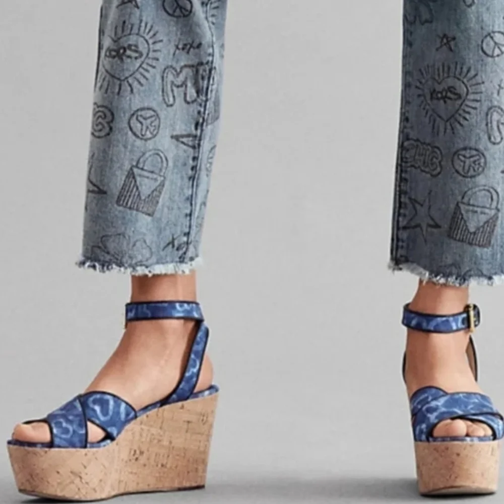 Michael Michael kors Abott Tie Dye wedge sandals